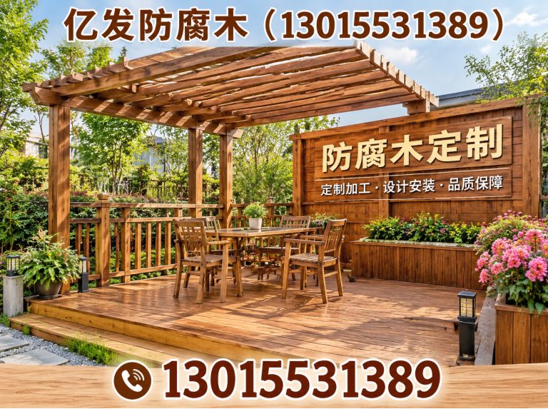 郑州航空港经济综合实验区防腐木地板展示图